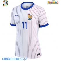 Camisa de time de futebol França Ousmane Dembele #11 Replicas 2º Equipamento Feminina Europeu 2024 Manga Curta